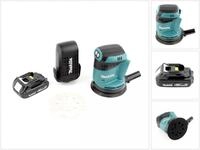 Makita Akku-Exzenterschleifer DBO 180 Y1 18 V + 1x Akku 1,5 Ah - ohne Ladeger&auml;t