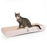 Canadian Cat Company Kratzpappe Kratzbrett - Jumbo Wave XXL - Naturfarben,
