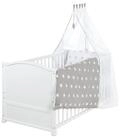roba&reg; Babybett Little Stars - Stabil aus Holz - Gitterbett mit s&uuml;&szlig;em Design, inkl.