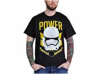 Star Wars Print-Shirt STAR WARS T-Shirt First Order Power Stormtrooper Schwarz...