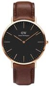 Daniel Wellington Quarzuhr Classic Bristol Black Rose Gold 40 mm DW00100125