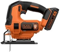 Black + Decker Stichs&auml;ge Black & Decker Akku-Stichs&auml;ge BDCJS18-QW inkl. Akku,...