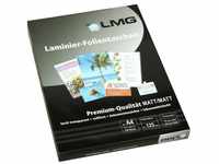 LMG Germany Schutzfolie LMG Laminierfolien A4 (216 x 303 mm), 2 x 125 mic, matt