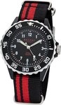Regent Quarzuhr F-1124, 12400256, Armbanduhr, Kinderuhr, Lernuhr, Jungen,