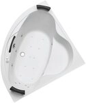 OTTOFOND Whirlpool-Badewanne Siam, (Set), 140 cm, inkl. 2 Nackenst&uuml;tzen und 1...