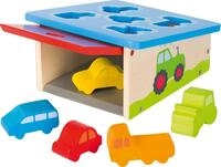 goki Lernspielzeug Sort Box Fahrzeuge &ndash; Formen entdecken & Motorik f&ouml;rdern (5-St)
