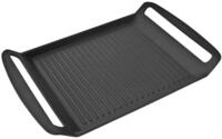 Kopf Grillpfanne Marra, Aluminiumguss, 26 x 23 cm Grillplatte, ILAG Beschichtung,