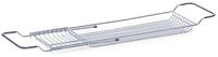 Zeller Present Badaccessoire-Set Badewannenablage, ausziehbar, Metall verchromt,