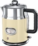 RUSSELL HOBBS Wasserkocher RUSSELL HOBBS Wasserkocher Retro Vintage Cream...