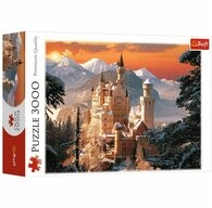 Trefl Puzzle Neuschwanstein im Winter, 3000 Puzzleteile