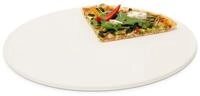 relaxdays Pizzastein rund aus Cordierit, Cordierit