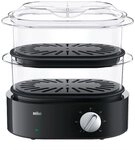 Braun Dampfgarer Braun FS 5100 IdentityCollection Dampfgarer schwarz