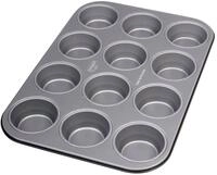Dr. Oetker K&uuml;chenhelfer Muffinplatten Muffinform 12er, Stahlblech