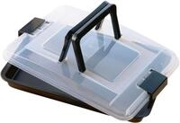 Kaiser Backformen Backform Inspiration, (2-tlg), Backblech mit Transporthaube...