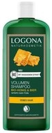 LOGONA Haarshampoo Volumen Shampoo Bier Honig, 500 ml