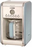 Ariete Filterkaffeemaschine Vintage 1342, blau, 1,5l Kaffeekanne, Permanentfilter,