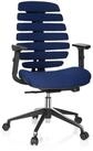 hjh OFFICE Drehstuhl Profi B&uuml;rostuhl Ergo Line Ii Stoff mit Armlehnen (1 St),