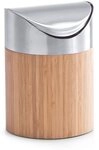 Zeller Present Tischrestebeh&auml;lter Bamboo, aus hochwertigem Edelstahl