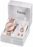 Firetti Quarzuhr Spectrum Lumina Ros&eacute; Blush, (Set, 4-tlg., inkl. Ohrstecker und