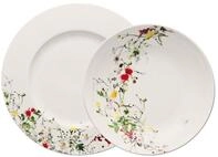 Rosenthal Teller-Set Teller-Set 4-tlg. Brillance Fleurs Sauvages, Bone China,