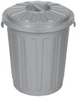 keeeper M&uuml;lleimer KEEEPER Maxi-Tonne Mats &Oslash;36cm, H42cm 23l light silver
