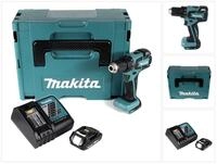 Makita Akku-Schrauber DDF 459 RA1J Akku Bohrschrauber 18 V 45 Nm + 1x 2,0 Ah Akku +