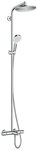 hansgrohe Duschsystem Crometta S Showerpipe, H&ouml;he 154.7 cm, 240 1jet mit