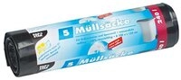 Generic Gartensack Papstar M&uuml;lls&auml;cke, 240 l, LDPE-Folie, 125x100x125cm, 5 St&uuml;ck,