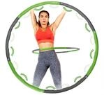 Tunturi Hula-Hoop-Reifen Hula Hoop Reifen Erwachsene mit Gewicht - Hoola Hoop...