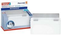 tesa Duschablage tesa Powerstrips Waterproof Regal Zoom metall