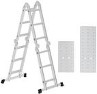 SONGMICS Vielzweckleiter Mehrzweckleiter, Trittleiter, Aluleiter,...