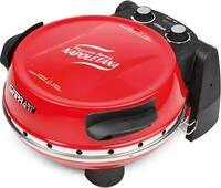 G3 Ferrari Pizzaofen Napoletana G1003202 rot inkl. 2-ten oberen Pizzastein, bis...
