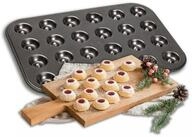 Zenker Backblech Backform f&uuml;r Husarenkrapfen & Engelsaugen, 38 x 27 cm,