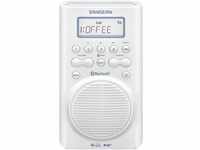 Sangean Sangean H205 Badradio DAB+, UKW Bluetooth® wasserdicht Weiß Radio