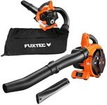 FUXTEC Benzin-Laubbl&auml;ser FX-LBS126, 71m/s, 255 km/h Blasgeschwindigkeit, 45 L