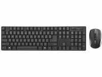 Trust Ximo Kabellos Keyboard-Mouse Set DE Layout QWERTZ Deskset Büro Tastatur-...