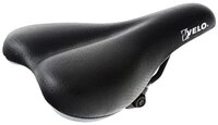Velo Fahrradsattel Velo Sattel Jugend 20-24 Zoll schwarz