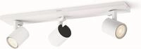 Philips LED Deckenspot myLiving Runner 3flg., 690lm, Wei&szlig;, LED fest integriert,
