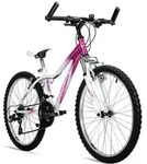 bergsteiger Kinderfahrrad Verona 24 Zoll, geeignet f&uuml;r 8, 9, 10, 11 Jahre, M&auml;dchen,