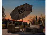 Schneider Schirme Sonnenschirm Blacklight it, LxB: 270x256 cm, ohne...
