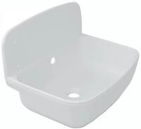 Marley Deutschland GmbH Waschbecken Marley Ausgussbecken Typ 500 wei&szlig;