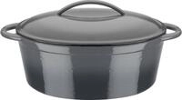 GSW Br&auml;ter grey, Gusseisen (1-tlg), 7 Liter, Induktion