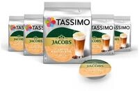TASSIMO Kaffee Kapseln Jacobs Latte Macchiato Vanilla T Discs 40 Getr&auml;nke, (Packung,