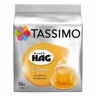 TASSIMO Kaffee Caf&eacute; HAG Crema Entkoffeiniert 16 T-Discs