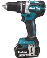 Makita Akku-Schlagbohrschrauber DHP 484 RTJ 18V Brushless Li-Ion Akku