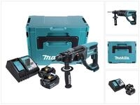 Makita Schlagbohrmaschine DHR 202 RFJ Akku Kombihammer 18 V 2,0 J SDS Plus + 2x Akku