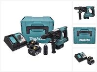 Makita Akku-Kombibohrhammer DHR 243 RFJ Akku Bohrhammer 18 V 2,0 J SDS plus...
