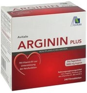 Avitale GmbH ARGININ PLUS Vitamin B1+B6+B12+Fols&auml;ure Filmtabl. Filmtabletten,...