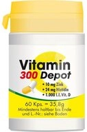 Pharma Peter GmbH VITAMIN C 300 Depot+Zink+Histidin+D Kapseln Kapseln, 60 St.