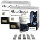 GlucoCheck Blutzucker-Teststreifen GlucoCheck GOLD Blutzuckerteststreifen, 100